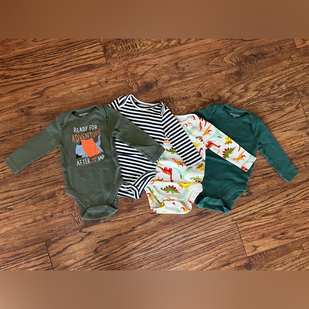 🛑BUNDLE🛑NWOT🛑Baby boy long sleeve onesies